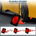 thumbnail image 4 of 28" High-Visibility Safety Cones 8 Pack with Reflective Collars & Weighted Bases for Traffic Control, 4 of 7