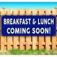 thumbnail image 1 of Breakfast And Lunch Coming Soon 13 oz Vinyl Banner With Metal Grommets, 1 of 4
