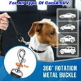 thumbnail image 2 of Double Dog Seat Belt for Car, Dual Dog Car Seat Belt for Car Headrest Restraint Safety,No Tangle Dog Seatbelt for Car, Adjustable Elastic Bungee Dog Car Harness Splitter for 2 Dogs, 2 of 8