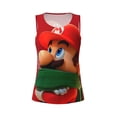 thumbnail image 4 of Lsque Mario Printed Workout Tank Tops for Women, Athletic Sports Tank Tops, Compression Sleeveless Dry Fit Shirts,Sleeveless Yoga Shirt-Large, 4 of 9