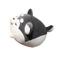 thumbnail image 5 of EUBUY Dog Doll Plush Toy Children Animal Doll Toy Cute Dog Plush Pillow Holiday Birthday Gift Dark Grey 11.8", 5 of 9