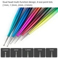 thumbnail image 2 of 5PCS Nail Liner Pen Kit for Drawing Lines Details Stripes Portable Nail Brushes with Different Sizes Nail Tool, 2 of 8