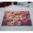 thumbnail image 2 of EREHome Ensemble de 2 Napperons roses, Napperon, Tapis de Tasse 12x18 Pouces, 2 of 2