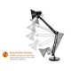 thumbnail image 4 of Lámpara de escritorio Bostitch Office VLF100D Swing Arm Metal Black, 4 of 7