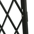thumbnail image 3 of Rolling Barricade Security Gate Single Folding Doors Scissor Gate with Padlock, 3 of 8
