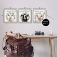 thumbnail image 3 of Stupell Industries Thankful Grateful Blessed Country Animals & Insects Painting Gray Framed Art Print Wall Art, 17 x 17, Set of 3, 3 of 9