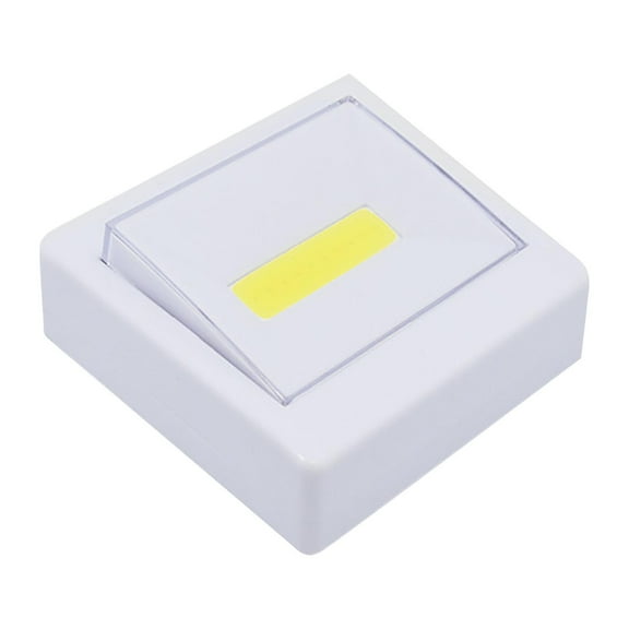 Wovilon Emergency Lighting Wardrobe Small Night Light Multifunctional Corridor Wall Light Square Cob Wall Switch Light