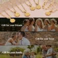 thumbnail image 6 of KeyStyle Layered Initial Necklace for Women Gold Plated Alphabet Letter Pendant Necklaces Layered Paperclip Link Chain Set Mother's Day Anniversary Jewelry Gift for Women Mom, 6 of 10