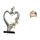 thumbnail image 5 of Figura De Pareja Romántica, Estatua Coleccionable, Adorno Para Dormitorio, Boda, Estantería, Armario, Decoración Del Hogar Con Sofá De Madera En Miniatura, Modelo Artesanal, Muebles De, 5 of 8