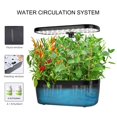 thumbnail image 3 of Sistema de cultivo hidropónico para jardín de hierbas: sistema de jardinería interior de 12 cápsulas con luz LED de cultivo, kit de germinación de plantas (sin semillas) con sistema de, 3 of 7
