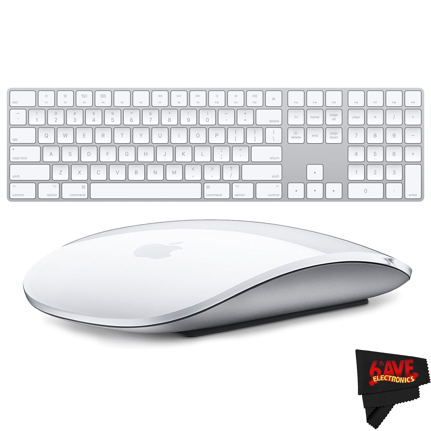 apple magic keyboard with numeric keypad mouse combo mac