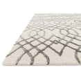 thumbnail image 2 of Loloi Panache 2'3" x 3'9" Hand Hooked Wool Rug in Ivory and Gray, 2 of 2