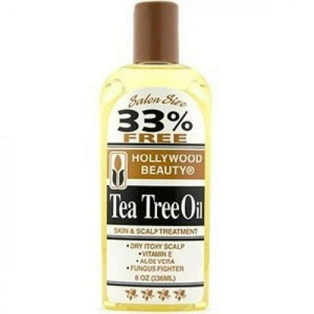 HOLLYWOOD BEAUTY Tea Tree Oil Skin & Scalp Treatment 8 oz