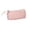 @001-Pink, variant on YiJuHui Colorful Pencil Pouch Makeup Brush Bag Travel Organizer Pencil Case Portable Storage Bag,Zipper Closure,Cloth Material,for Home Office Birthday Gift