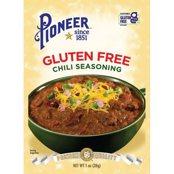 Pioneer Brand® Gluten Free Chili Seasoning 1 oz. Packet