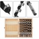 thumbnail image 4 of Broca helicoidal para madera HSS, juego de 8 piezas Broca avellanadora de madera helicoidal de acero al carbono con longitud 230 mm Diámetro 6 mm 8 mm 10 mm 12 mm 14 mm 16 mm 18 mm 20 mm JFHHH pequeña, 4 of 5