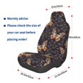thumbnail image 3 of Fotbe Butterfly1 Funda para Asiento de Auto con Estampado – Impermeable y Antisudor – Ajuste Universal, Lavable a Máquina, Antideslizante (1 Pieza), 3 of 5