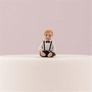 Wedding Star 4444 Baby Boy Porcelain Figurine Wedding Cake Topper