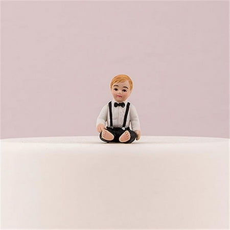 Wedding Star 4444 Baby Boy Porcelain Figurine Wedding Cake Topper