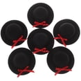 thumbnail image 2 of KAKOWELY mini sombreros con lazo, sombreros en miniatura para manualidades, accesorios para el cabello hechos con botellas de vino., 2 of 4