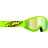 FMF Racing PowerCore Core Youth Goggles (OSFM, Fluo Yellow / Green Mirror Lens)