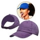 thumbnail image 3 of Gorra de béisbol Hugo para mujer con visera púrpura, 3 of 10