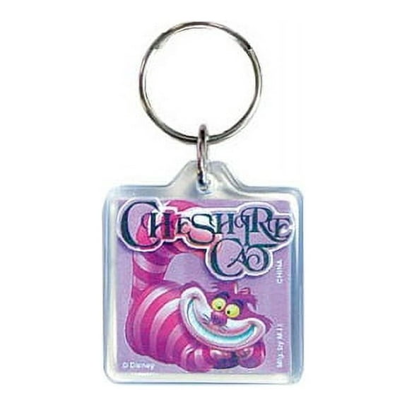 Cheshire Cat Lucite Key Chain