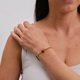 thumbnail image 4 of LuckyLy Pulseras Mujer Oro 14k con Piedras Naturales, Brazalete de Acero Inoxidable con Baño Oro 14k – Joyería ideal como Regalos para Mujer San Valentín y Regalos para Mamá Navidad, rojo Unitalla, 4 of 7
