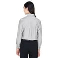 thumbnail image 2 of Ultraclub 8990 Women Classic Wrinkle-Free Long-Sleeve Oxford, 3XL, CHARCOAL, 2 of 3