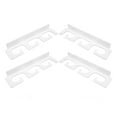 thumbnail image 1 of 4Pcs Fishing Rod Holders, Acrylic Fishing Pole Ceiling Wall Storage Racks Wall Mounted Fishing Rod Racks for Garage,Cabin and Basement,Holds 6 Fishing Rods, 1 of 8