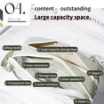 thumbnail image 6 of Clear Cosmetic Bag, Large Capacity Transparent Makeup Pouch, Multi-Functional Travel Organizer with Double Zippers, Pvc Storage Pouch for Vanity and Desk Organization, 6 of 8