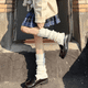 thumbnail image 3 of Calcetines de punto jk Calcetines de mujer blancos de tubo largo hasta la pantorrilla conjuntos de piernas otoño e invierno cálidos calcetines de pila Lolita Lolita, 3 of 6