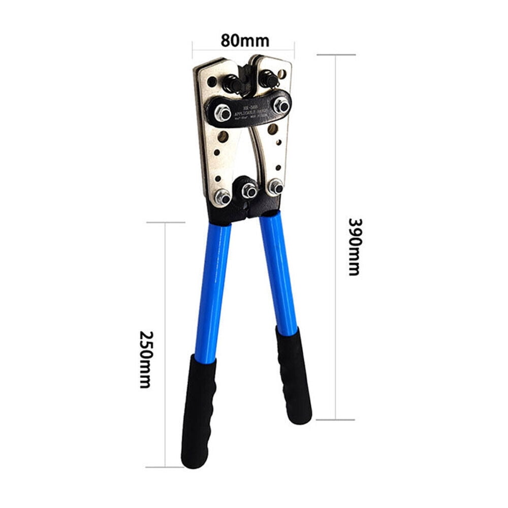 HX-50B Portable Cable Crimping Tool Professional Terminals Crimper Plier Car USA