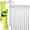 Clear, variant on Wellmax 10PC Heavy Duty Tent Stakes with 2PC Glow in Dark Rope 3/16" x50ft and 1/4" x50ft Black