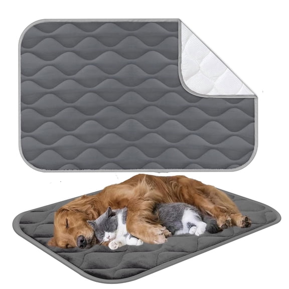 Dog Crate Mat Dog Crate Pad Washable Dog Bed Mat for Crate Mats for Dog Cage Mat Dog Kennel Pad Dog Kennel Mat Dog Crate Liner for Small Dogs and Cats,28"x20"
