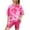 Tie Dye_pink, variant on Arshiner Girls 2 Piece Outfits Summer Clothing Sets Crewneck Short Sleeve Tee and Biker Short Sets Kids Clothes Girl 12-13Y
