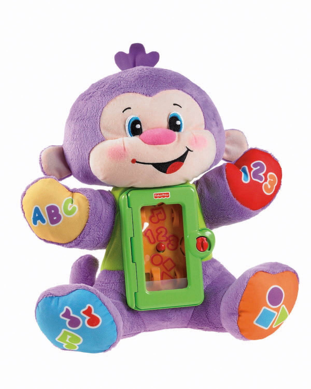 fisher price monkey stuffed animal