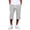 Light Ashy, variant on Men’s Waffle Straight Leg Wide Leg Sports Casual Trousers Seven Quarter Pants