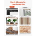 thumbnail image 6 of 62" Tall 8-Tier Plant Stand  3 Timer & 10 Brightness, Metal Shelf for Indoor Plants, 6 of 10