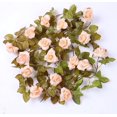 thumbnail image 2 of 17 flores decorativas de ratán rosa flor artificial de ratán flor artificial de ratán tubo de aire acondicionado techo de ratán, 2 of 6