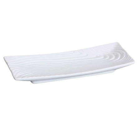 

Fuji Rectangular Plate 8 W X 3 1/8 L Porcelain White 8 packs