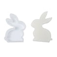 thumbnail image 1 of Bougie Parfumée Lapin Mignon en Silicone Bricolage Plâtre Ornement Animal Cire Parfumée Fabrication de Cire Parfumée pour la Saint-Valentin, 1 of 7