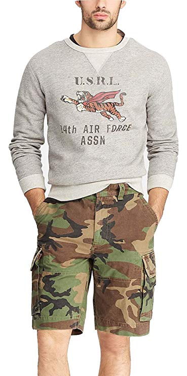 ralph lauren men's camouflage cargo pants