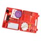 thumbnail image 1 of 23x Kit de pinceles de pintura artística con estuche de almacenamiento Juego de pintura DIY Punta variada Acuarela Acrílico Dibujo al óleo para Soledad Pinceles de pintura de arte, 1 of 6