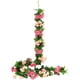 thumbnail image 1 of Cateissary Flores artificiales de glicinia para la decoración del hogar y el jardín Flores artificiales para la decoración de la fiesta Decoración Rosa, 1 of 6