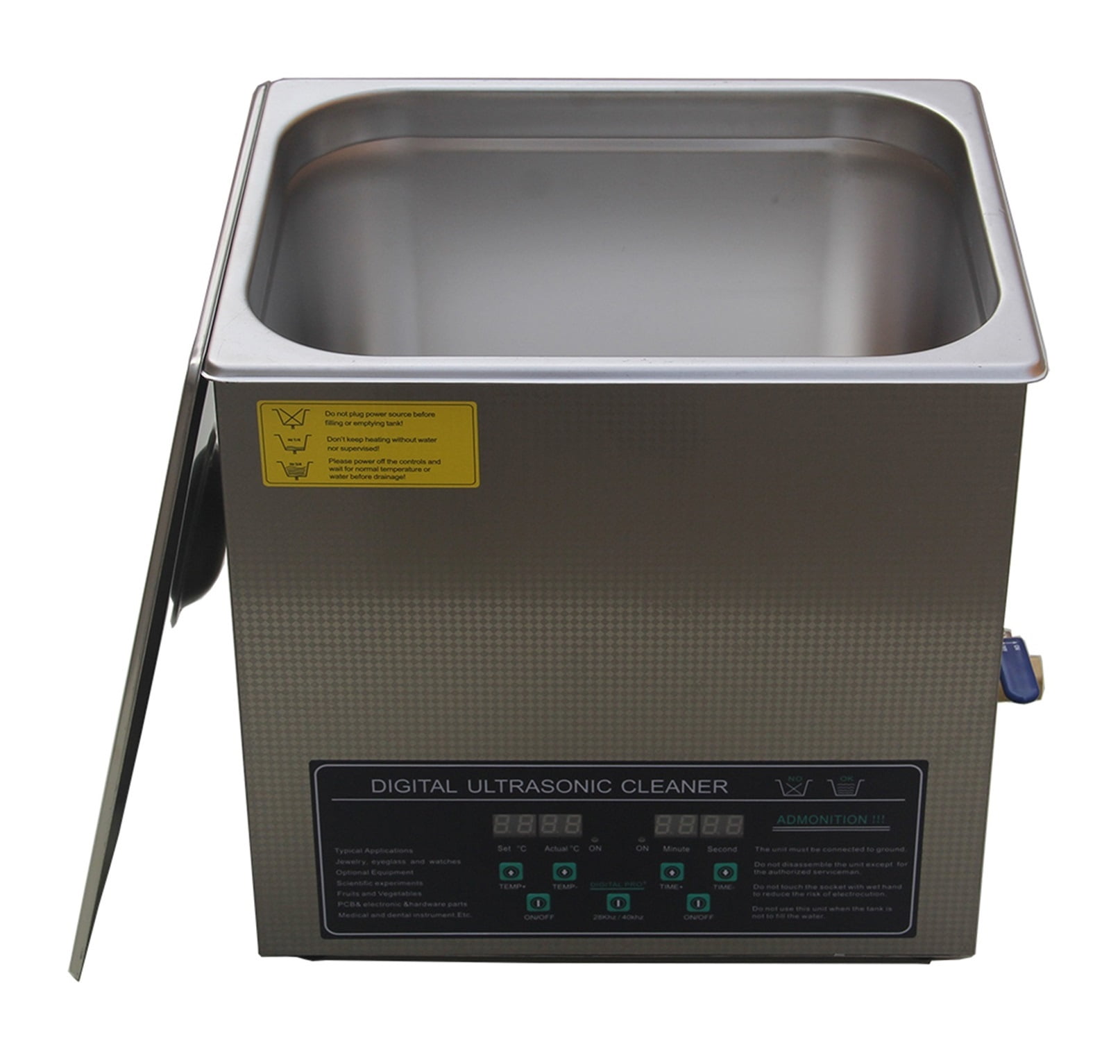 Dual Frequency 40KHz/28KHZ JPS-50AD Digital Heater&timer Ultrasonic Cleaner Bath 14L ,Strong Cleaning