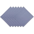 thumbnail image 1 of DII Solid Pastel Napkin Set Cotton, Machine Washable, 20x20 Inch, Stonewash Blue, 6 Count, 1 of 8