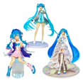 thumbnail image 2 of Figura de Hatsune Miku de más de 50 estilos, traje de marinero sentado, vestido de novia blanco de pie, figuras de acción, juguetes para niñas, juguetes en miniatura de PVC, regalo para niñas, 2 of 4