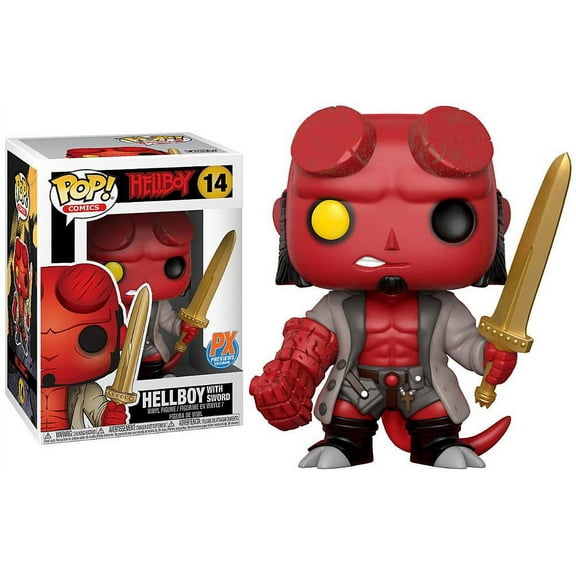 Pop Hellboy with Excalibur Vinyl Figure (Other)