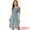Dusty Blue, variant on DARING DIVA Square Neck Puff Sleeves Smocked Waist Midi Floral Dres S Purple